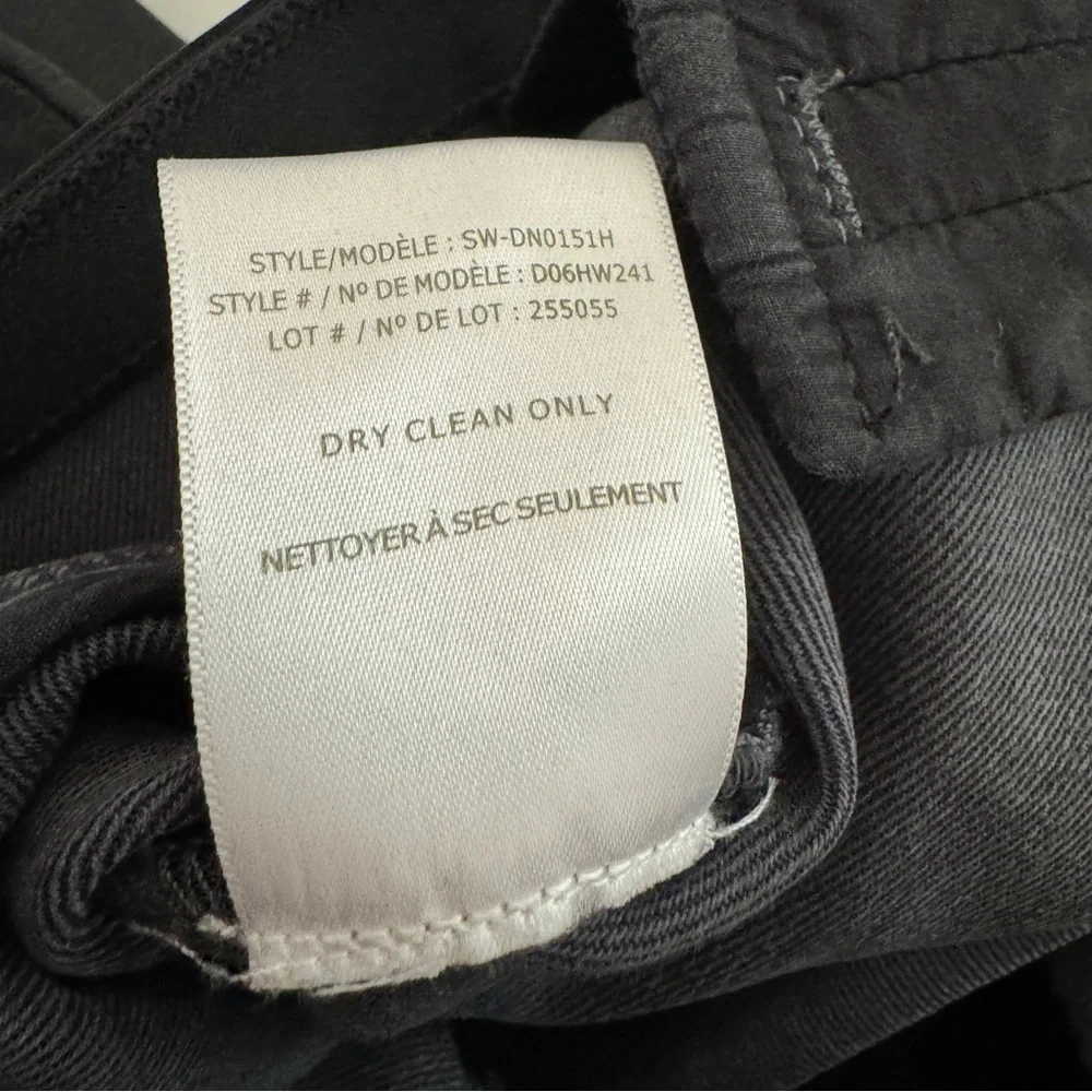 Helmut Lang Coated Grey Black Skinny Jeans 25 - Picture 8 of 8